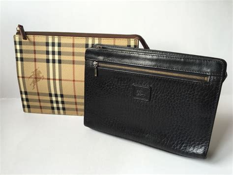 burberry clutch bags men|vintage Burberry clutch bag.